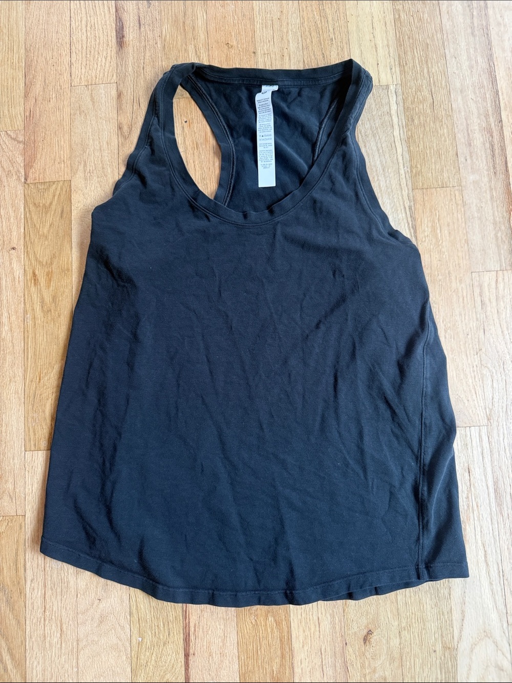 lululemon athletica Black Racerback Tank